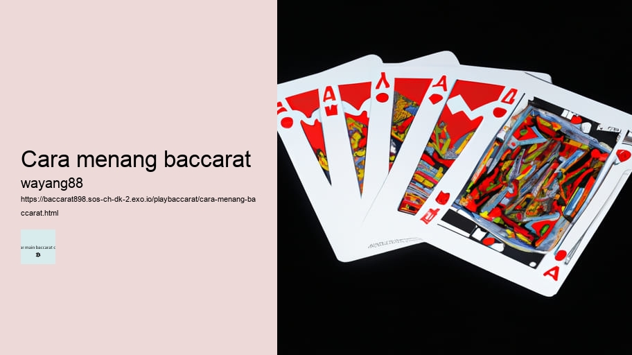 cara menang baccarat