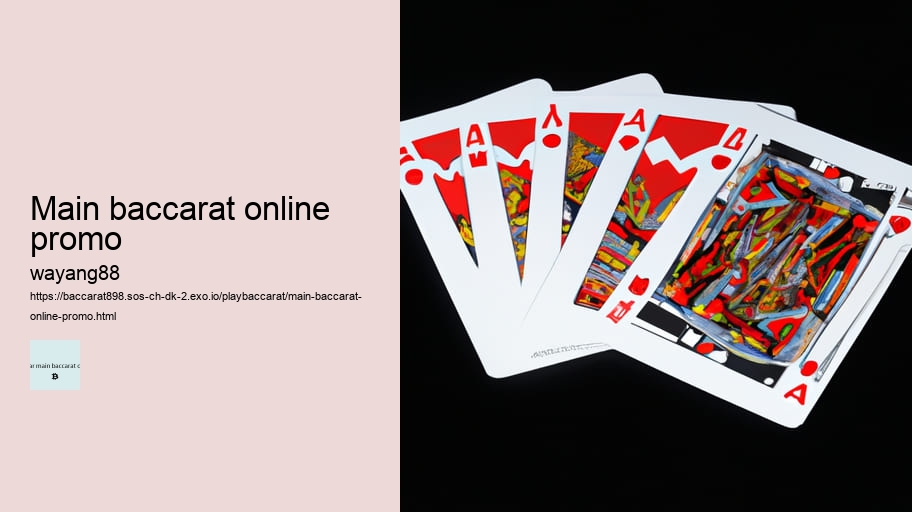 main baccarat online promo